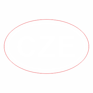 Samolepka MPZ - Česká Republika