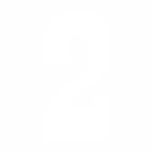 Samolepka - číslo Dva