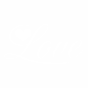 Samolepka - nápis Love