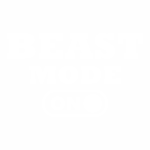 Samolepka - nápis Beast mode