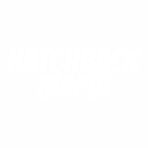 Samolepka - nápis Hatchback mafia