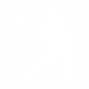 Samolepka siluety baseballisty