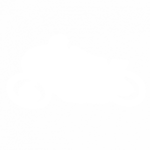 Samolepka siluety motorkáře